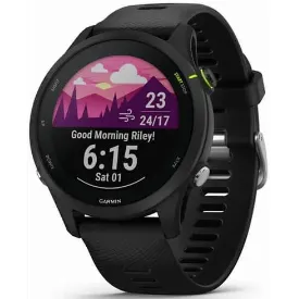 Умные часы Garmin Forerunner 255 Music, Black, черный